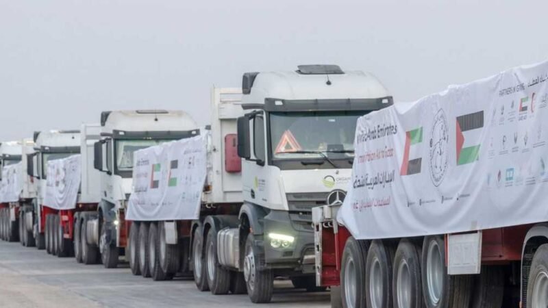 الإمارات تعزز استجابتها الإنسانية في غزة بـ 800 طن من المساعدات