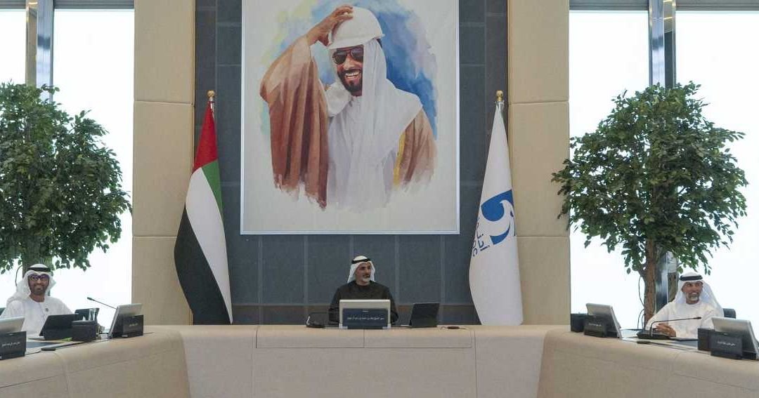 خالد بن محمد بن زايد يترأس اجتماع اللجنة التنفيذية لمجلس “أدنوك”