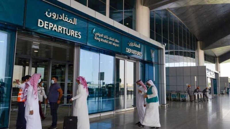 عمليات إخلاء في مطار الملك خالد الدولي بالرياض