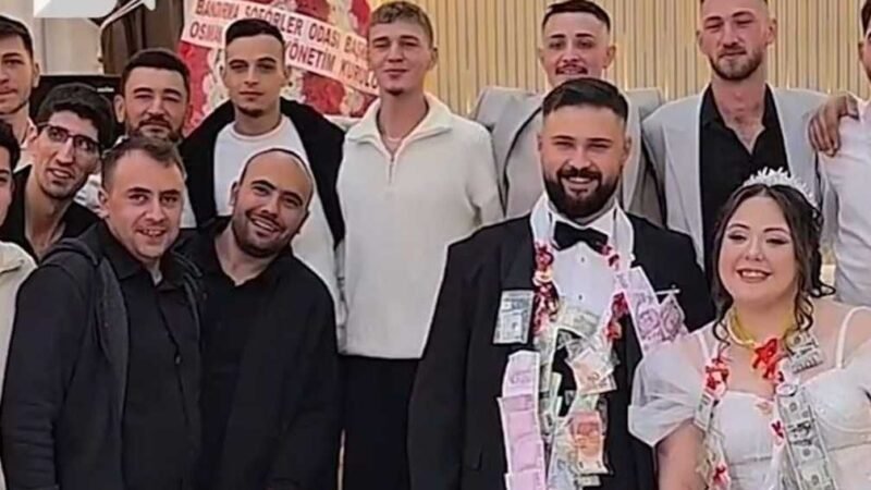 هدية غير مألوفة تثير تفاعلاً في حفل زفاف بولاية باليكسير التركية